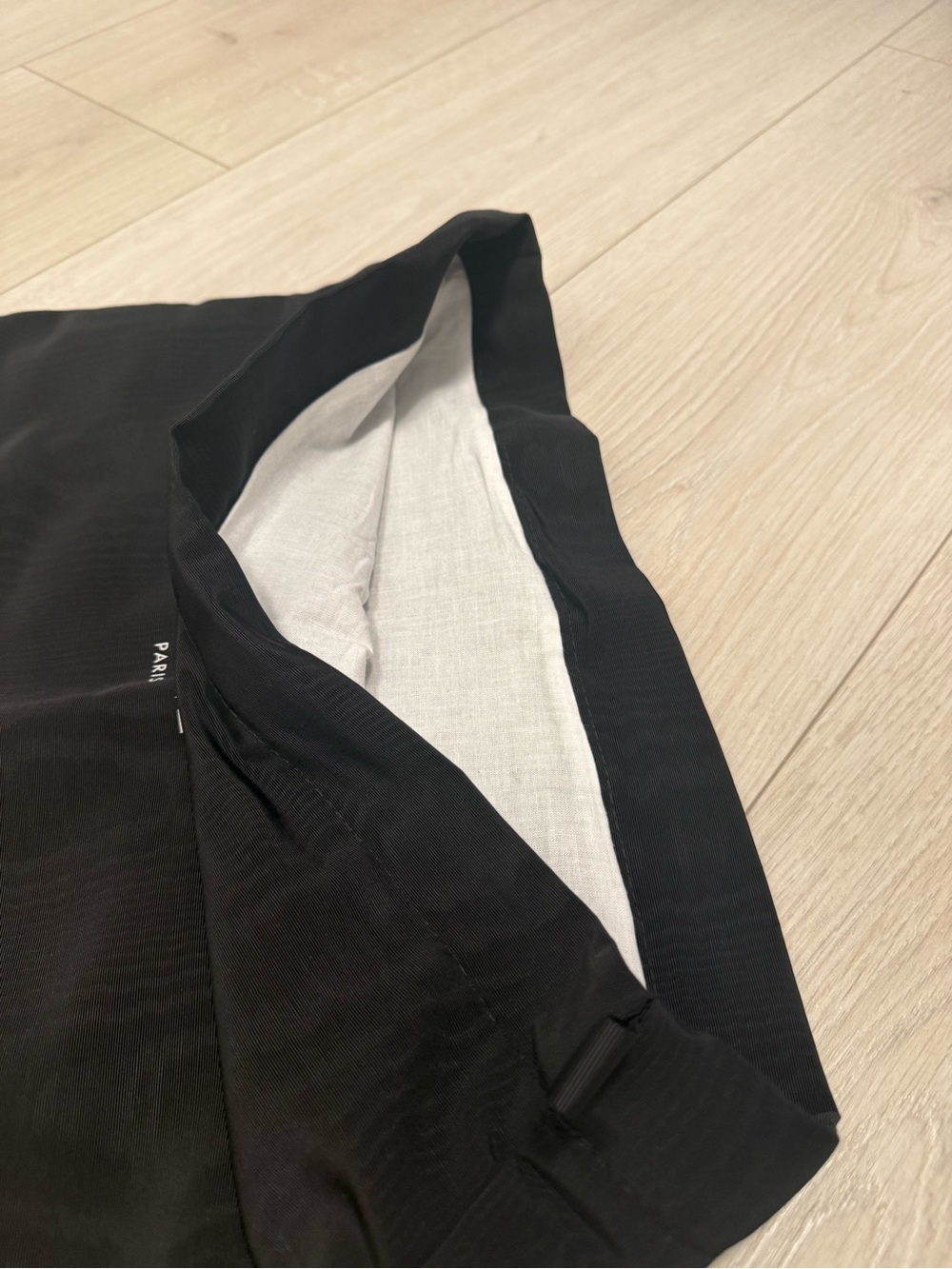 CELINE Black Dust shoe Bag with White Logo - Picture 2 of 3